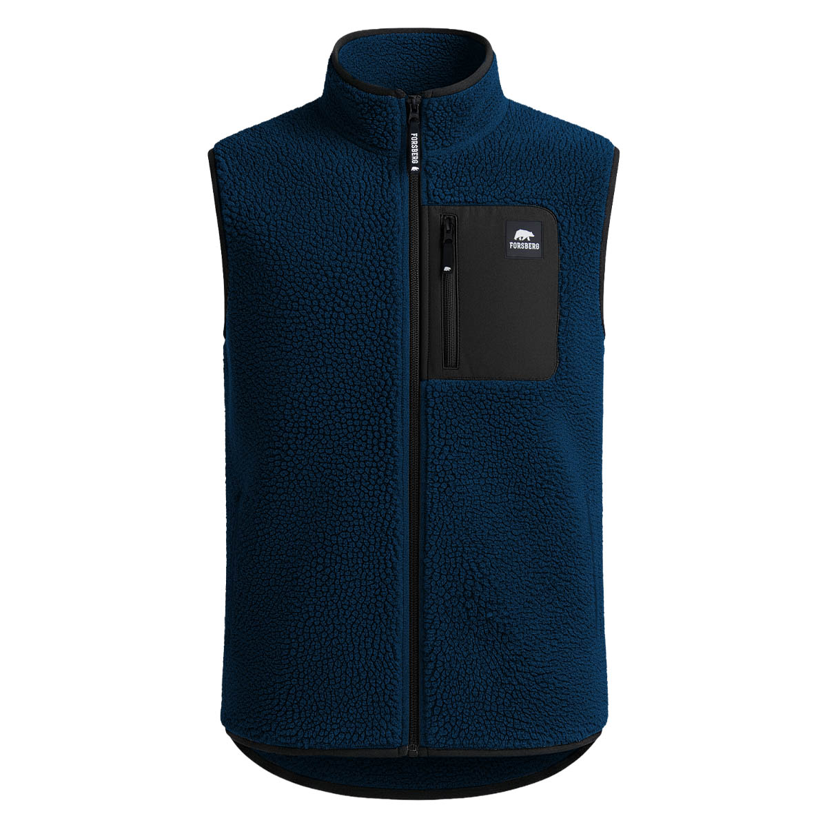 FORSBERG Webpelzweste mit Brusttasche - 5