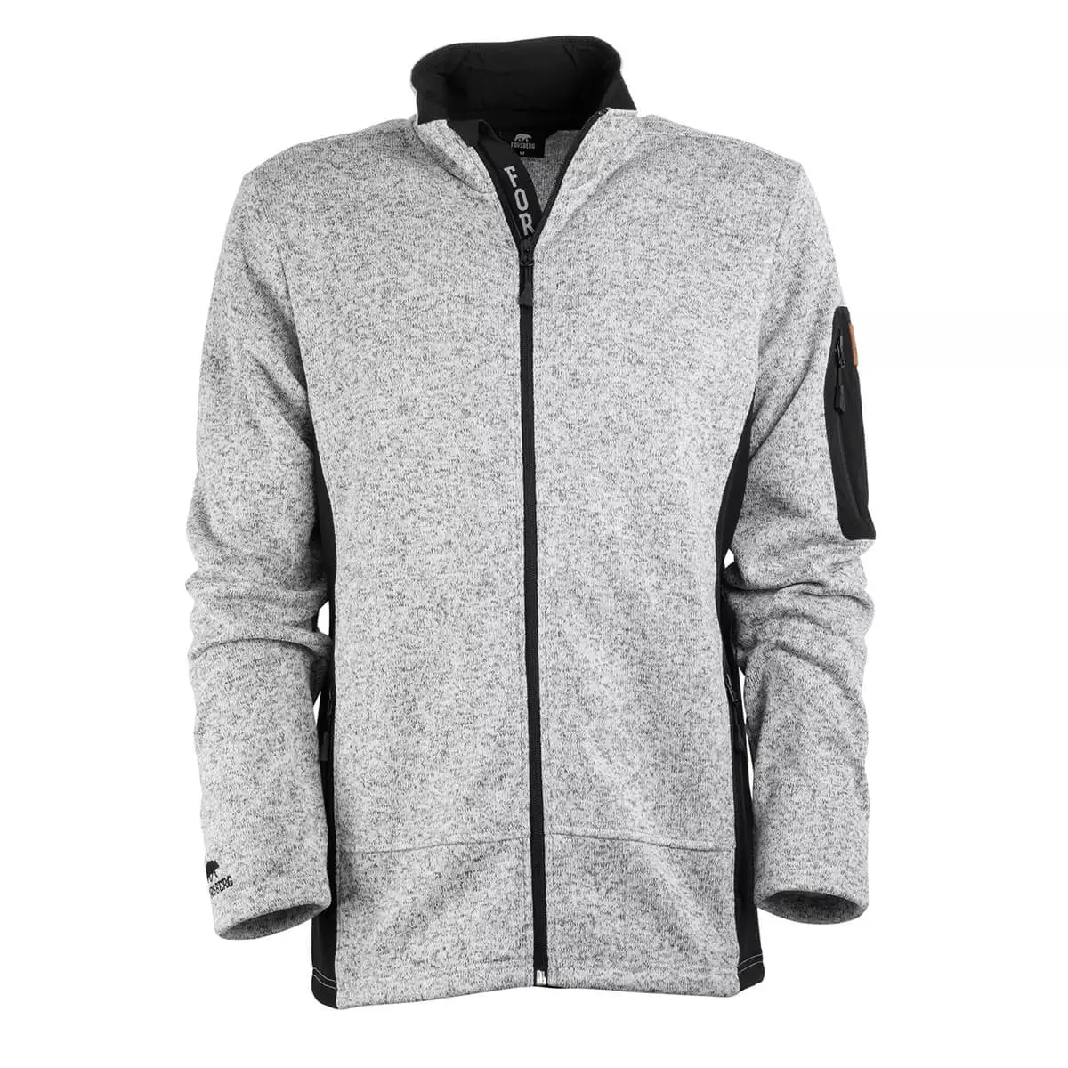 FORSBERG warme Strickfleece Jacke - 13