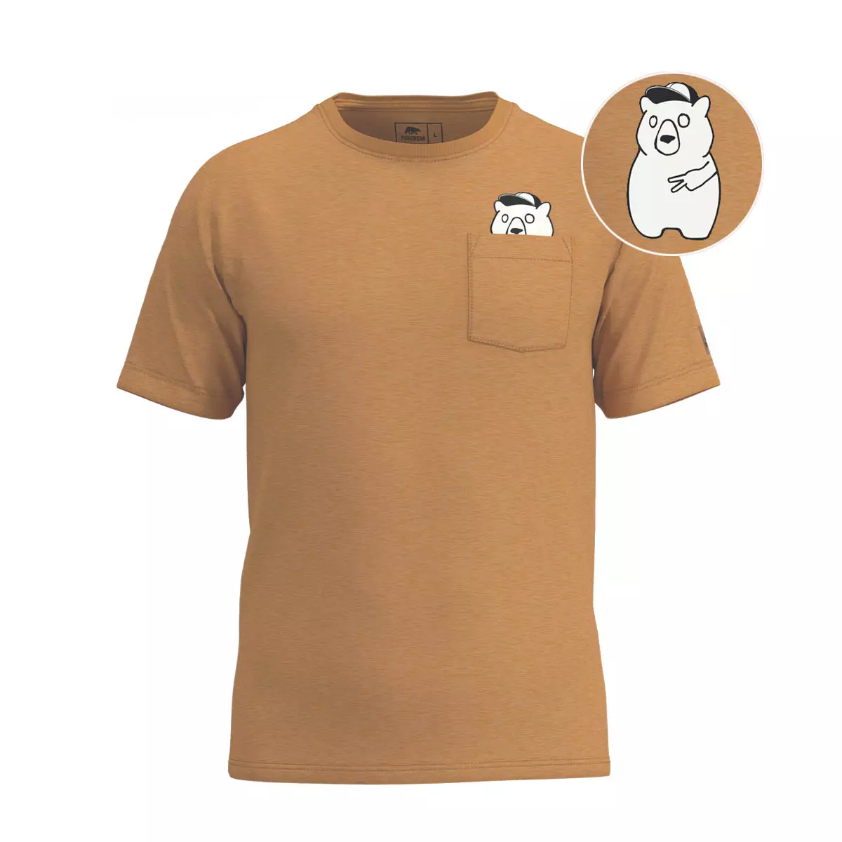 FORSBERG Coolson T-Shirt mit Brusttasche - 1