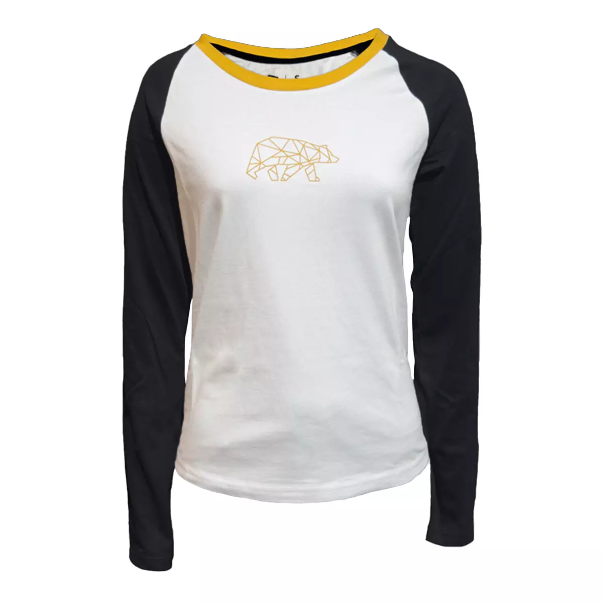 FORSBERG zweifarbiges Longsleeve mit Brustlogo Damen - 1
