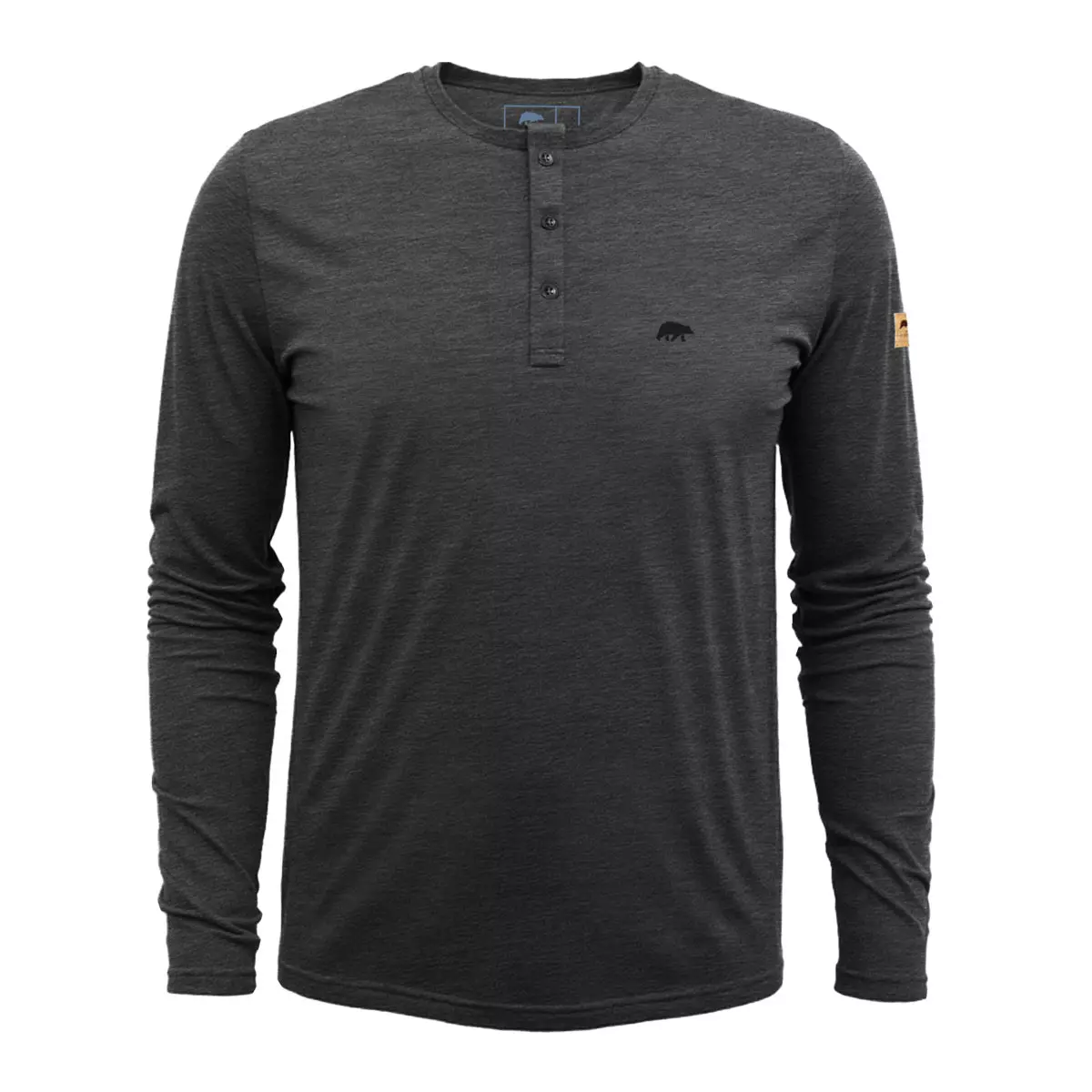 FORSBERG Longsleeve mit Knopfleiste - 1