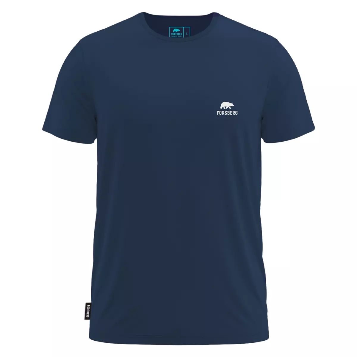 FORSBERG Lite T-Shirt mit kleinem Brustlogo - 5
